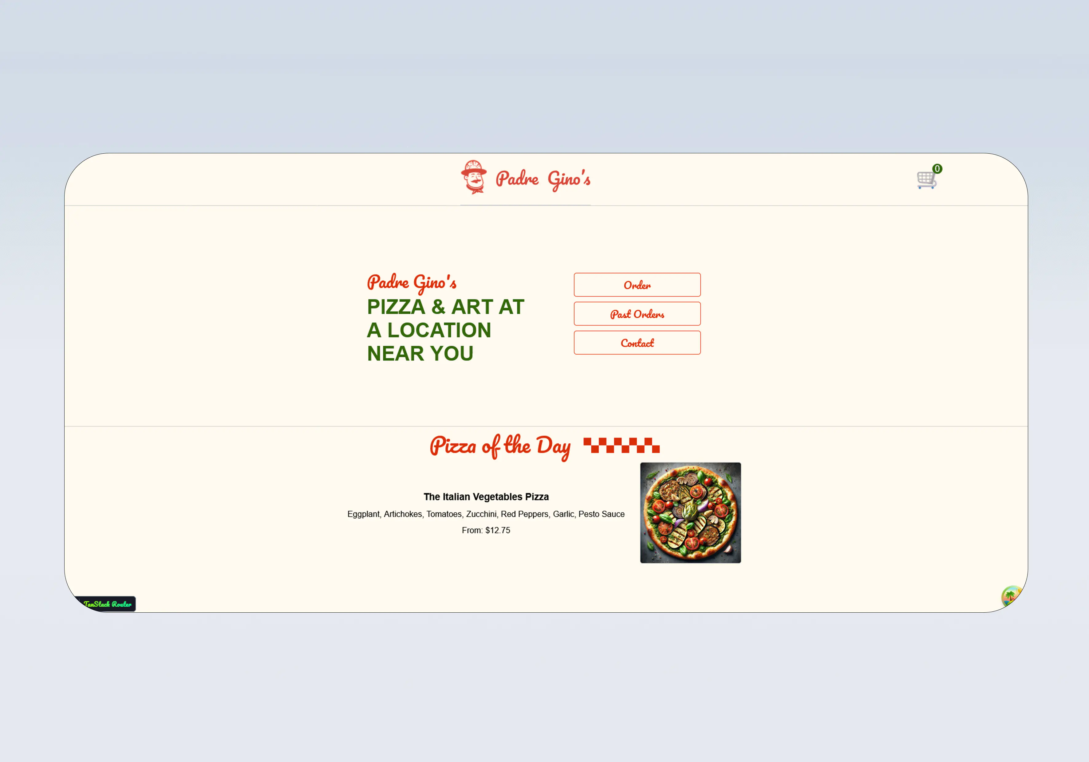 Pizza Shop POS System